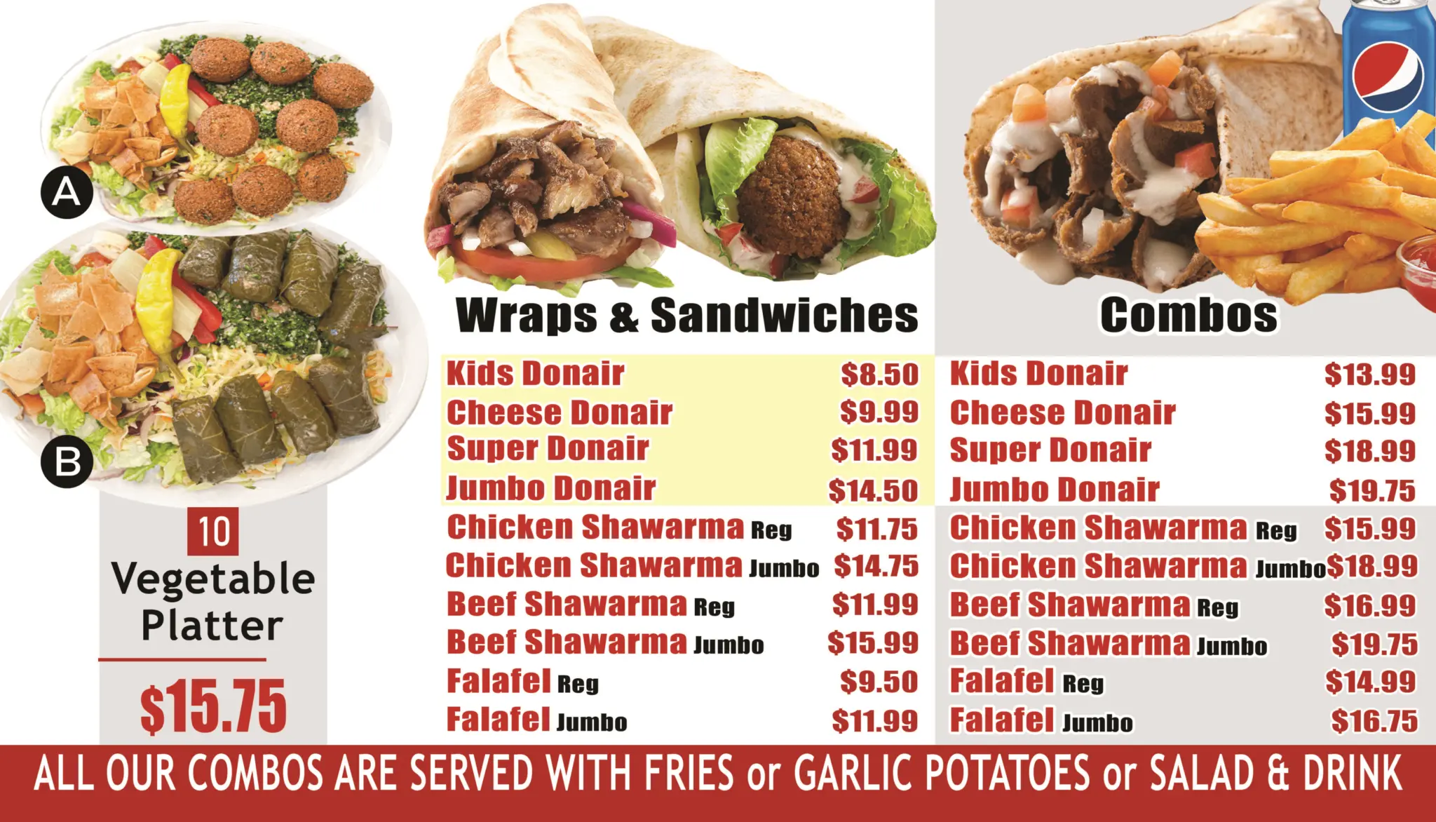 Wraps And Sandwiches in Sherwood Park